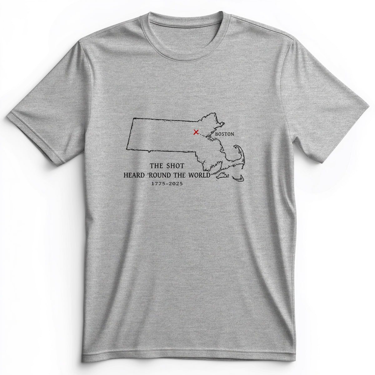 Shot Heard Round The World Premium Tee