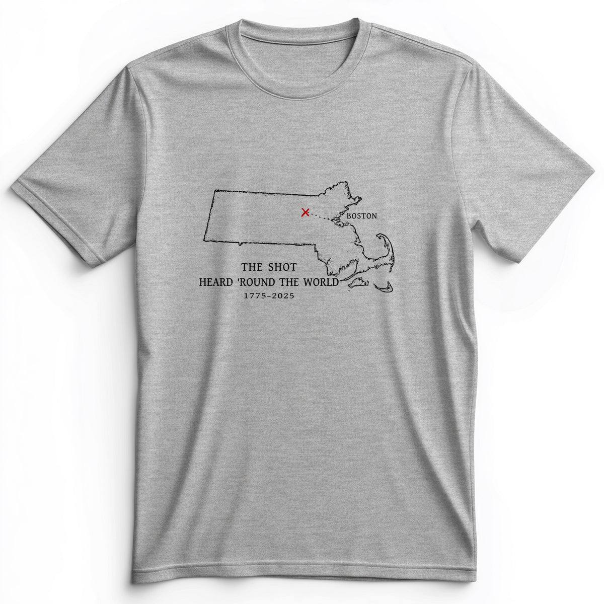 Shot Heard Round The World Premium Tee