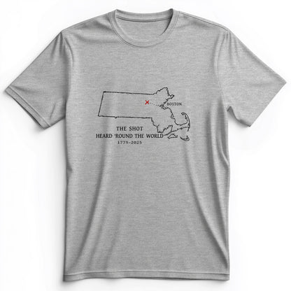 Shot Heard Round The World Premium Tee