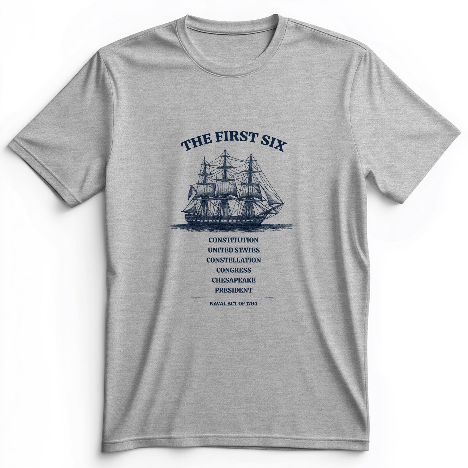 Six Frigates Premium Tee