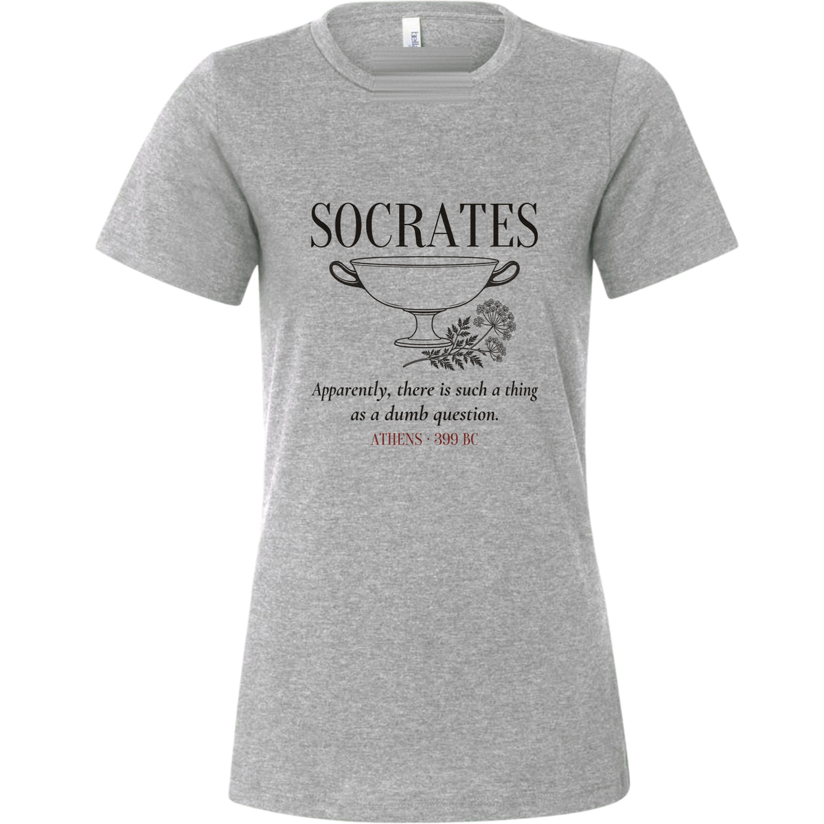 Socrates Dumb Question Women's T-Shirt