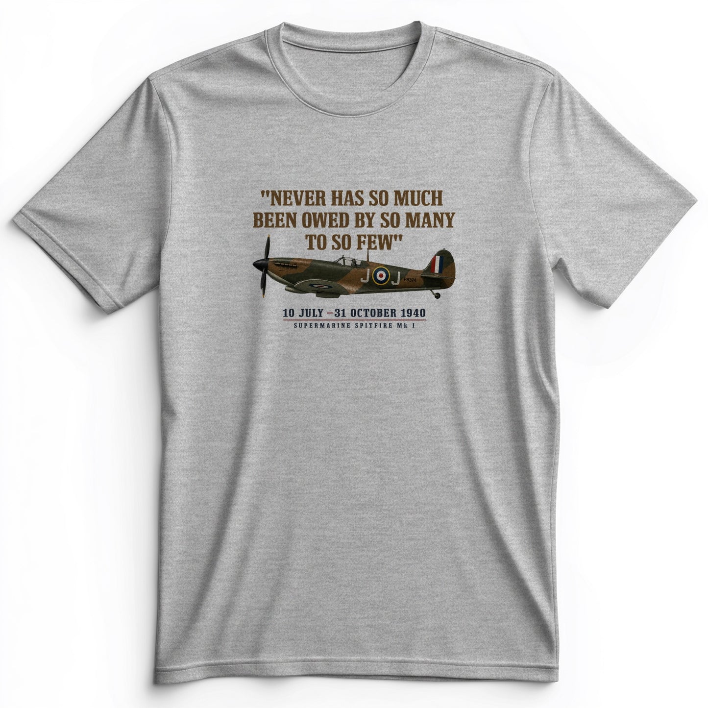 Spitfire So Few Quote Premium Tee