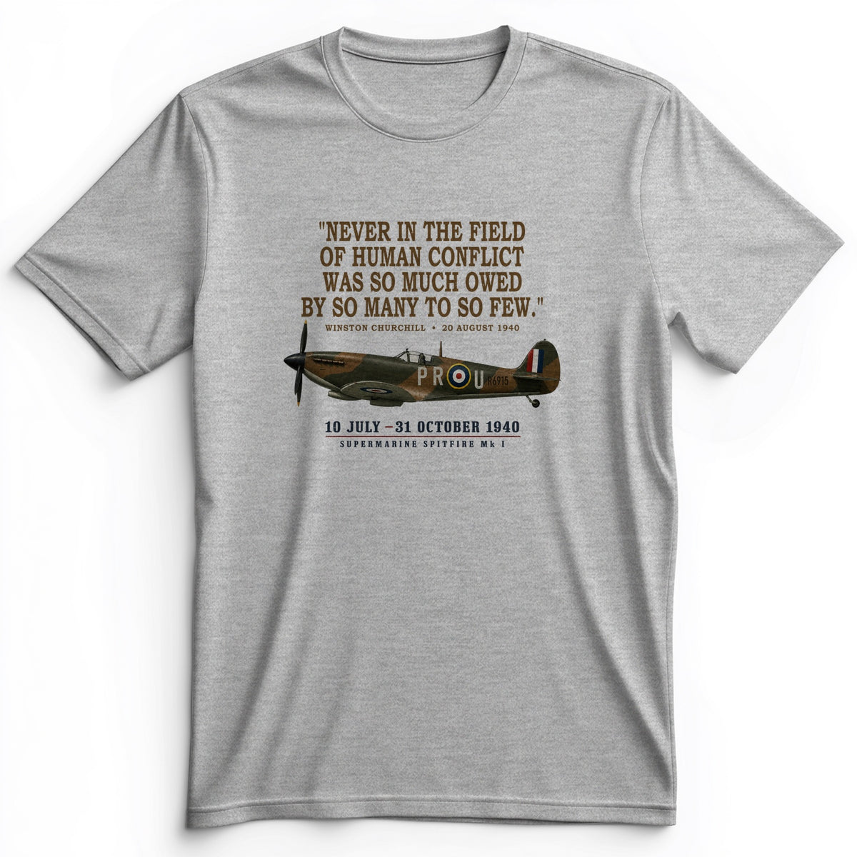 Spitfire So Few Quote Premium Tee