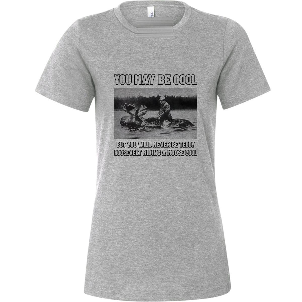 Teddy Riding Moose Women's T-Shirt