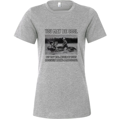Teddy Riding Moose Women's T-Shirt