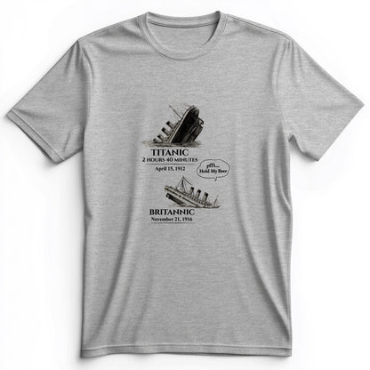 Titanic and Britannic Premium Tee