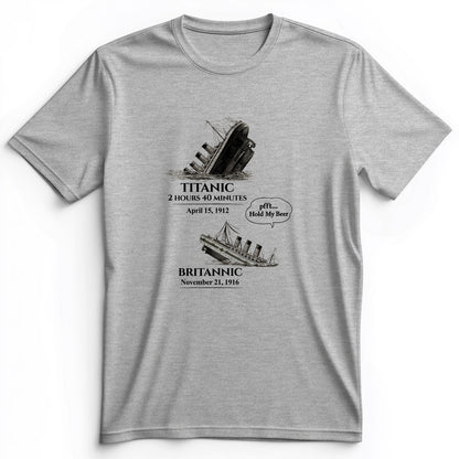 Titanic and Britannic Premium Tee