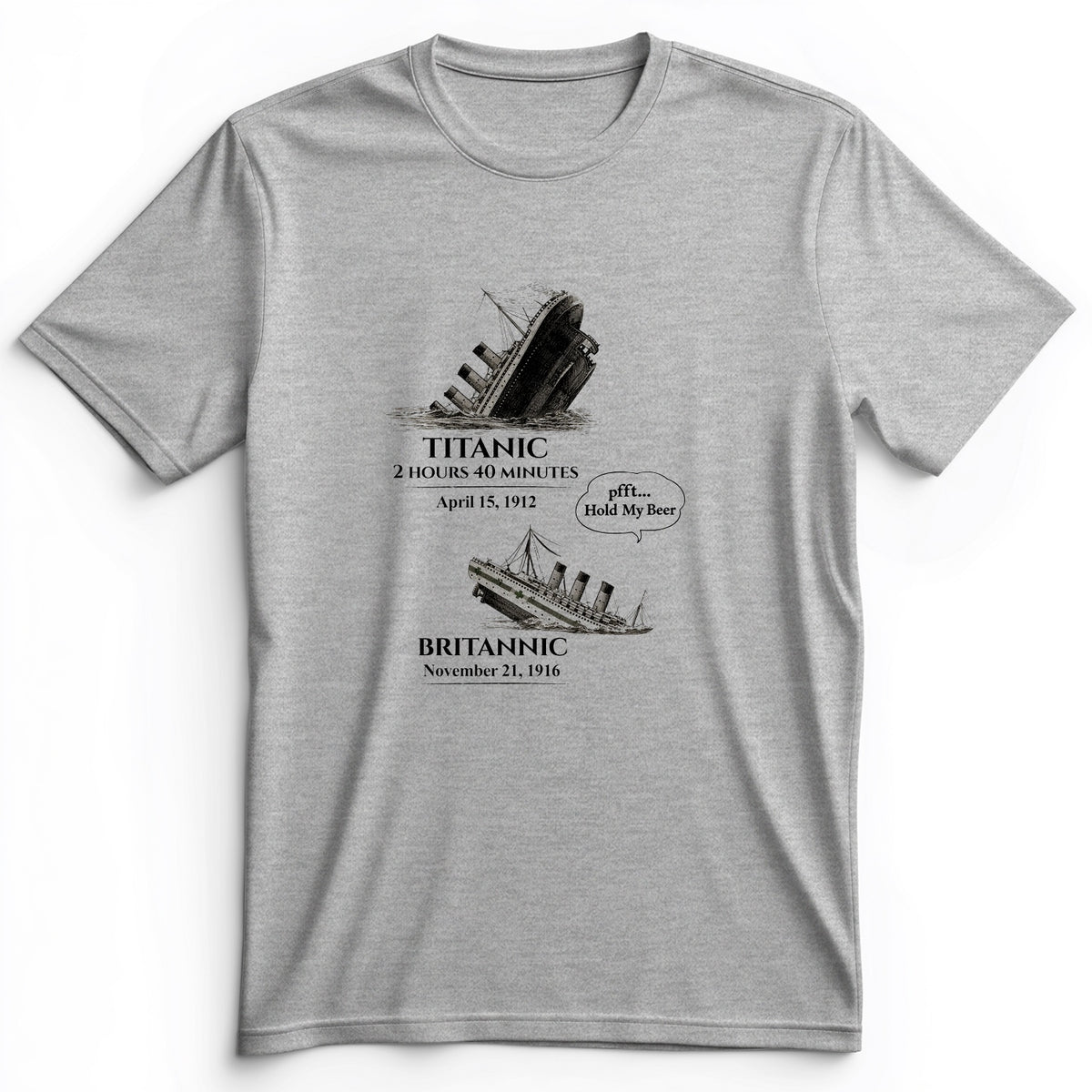 Titanic and Britannic Premium Tee