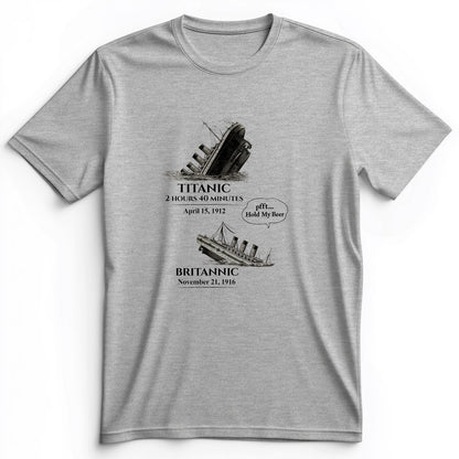 Titanic and Britannic Premium Tee