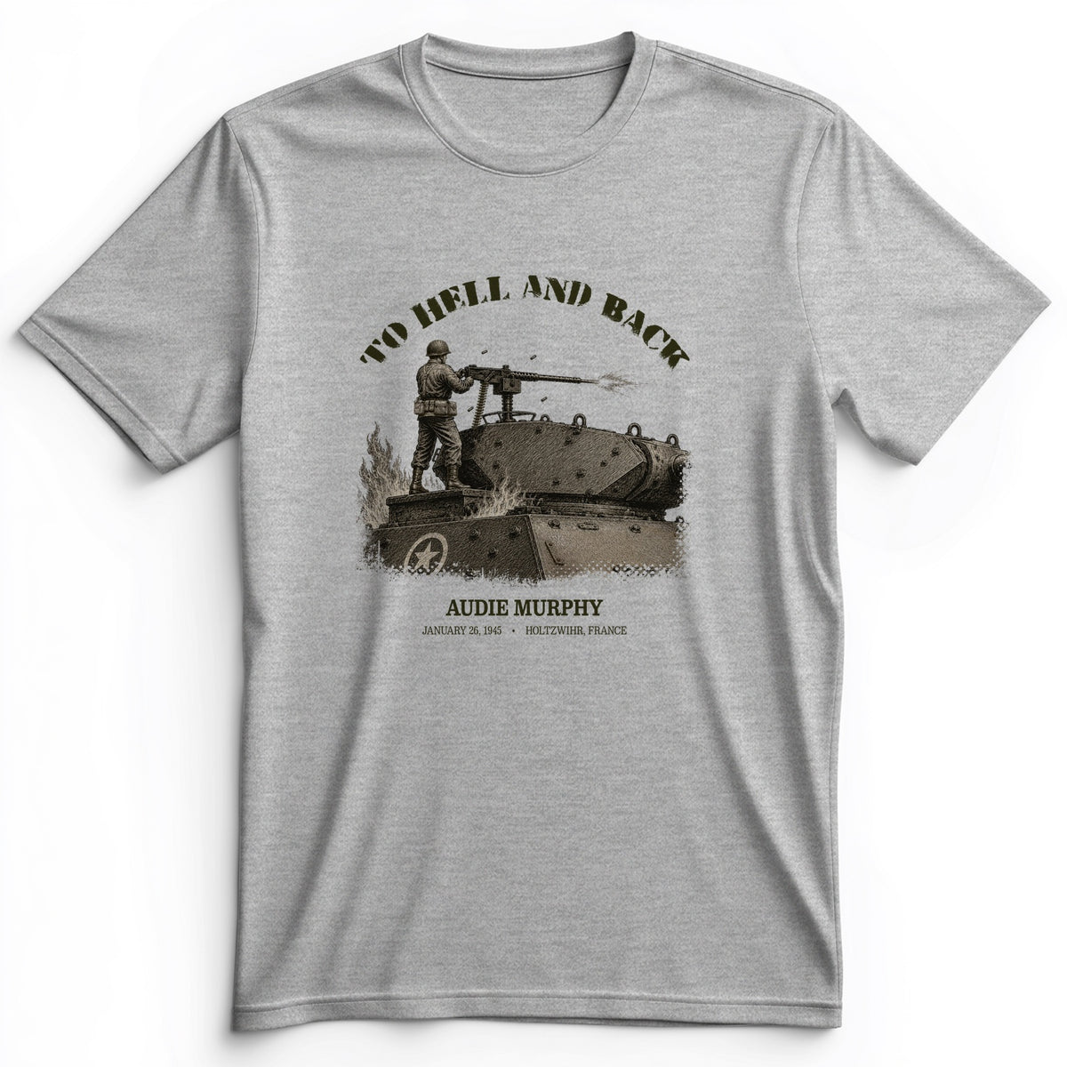 To Hell And Back - Audie Murphy Premium Tee