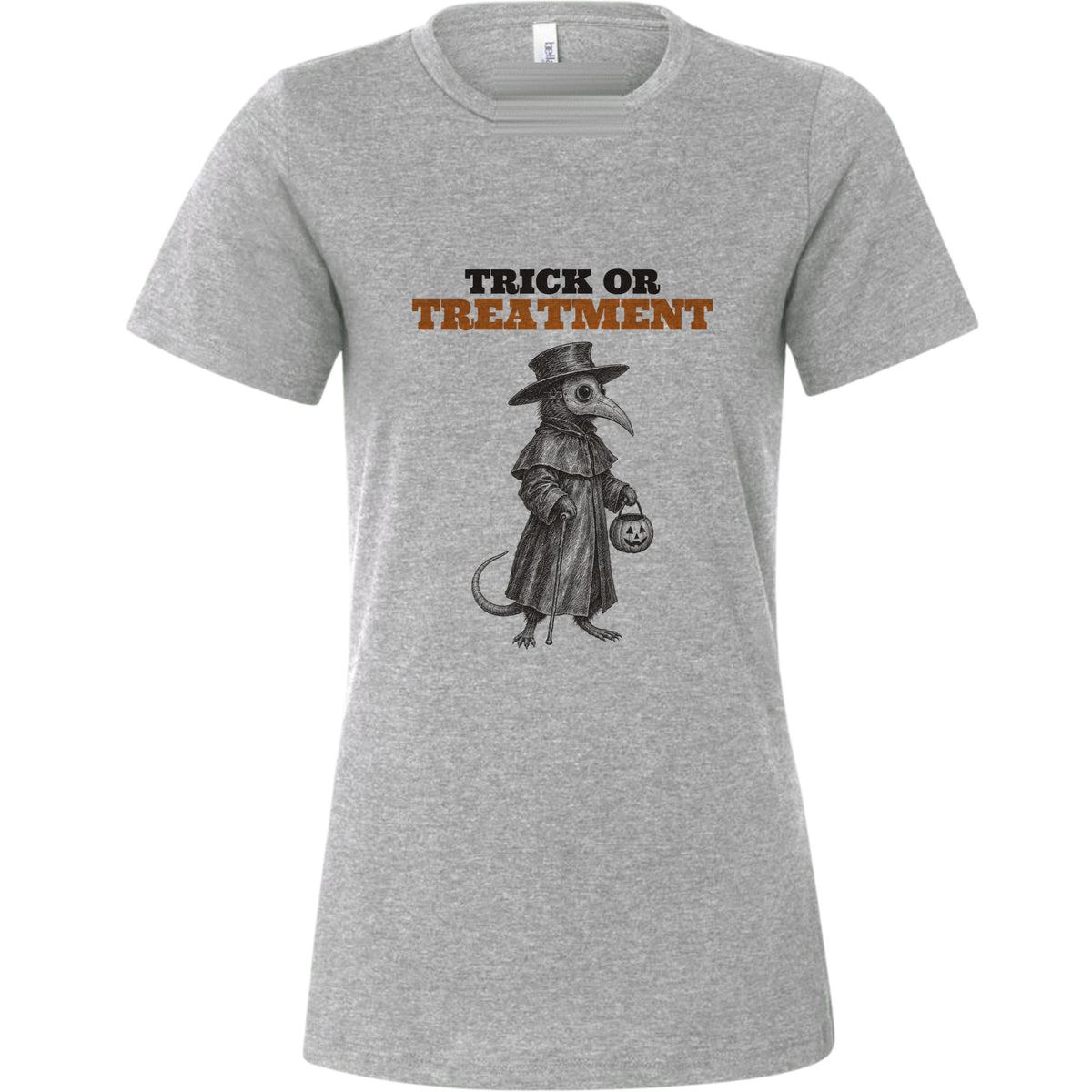 Trick Or Treatment Plague Rat Women's T-Shirt