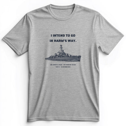 USS Johnston In Harms Way Premium Tee