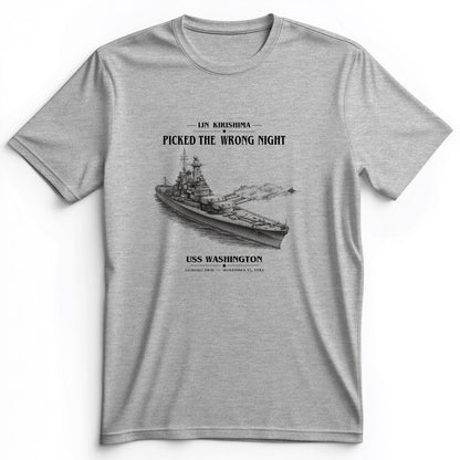 USS Washington at Guadalcanal Premium Tee