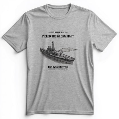 USS Washington at Guadalcanal Premium Tee