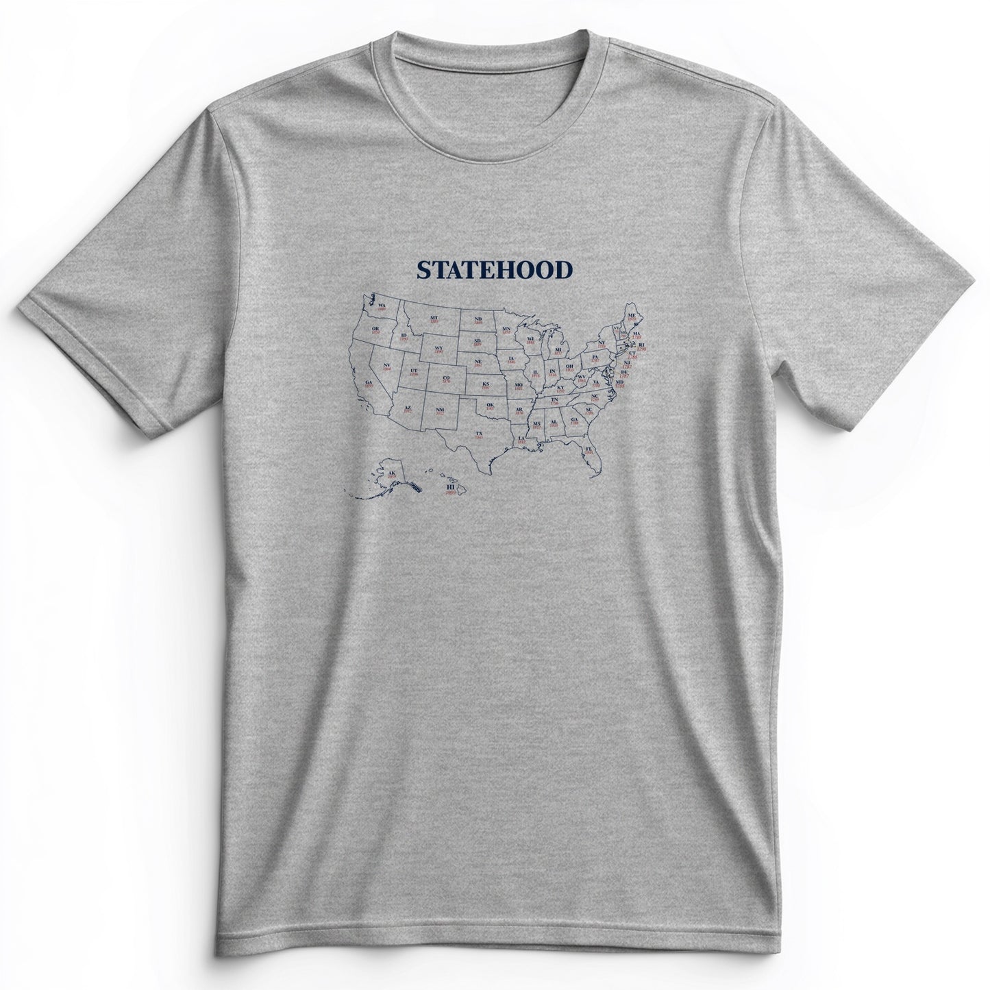 US Statehood Premium Tee
