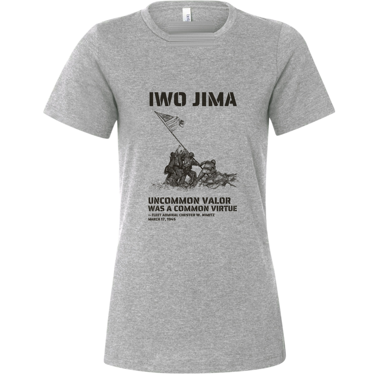 Uncommon Valor Iwo Jima Women's T-Shirt