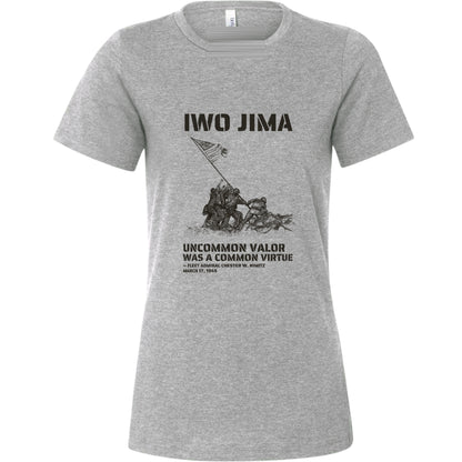 Uncommon Valor Iwo Jima Women's T-Shirt