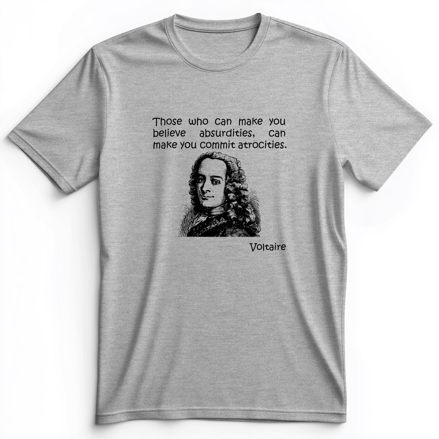 Voltaire Absurdities Premium Tee