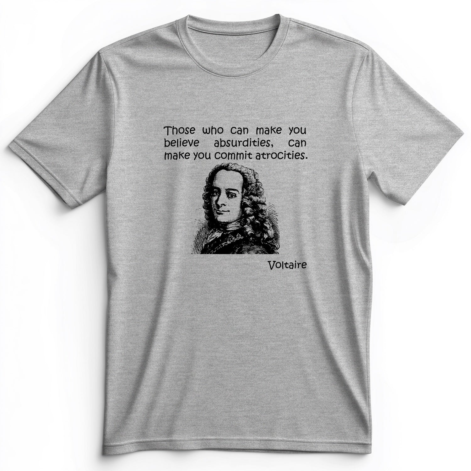 Voltaire Absurdities Premium Tee