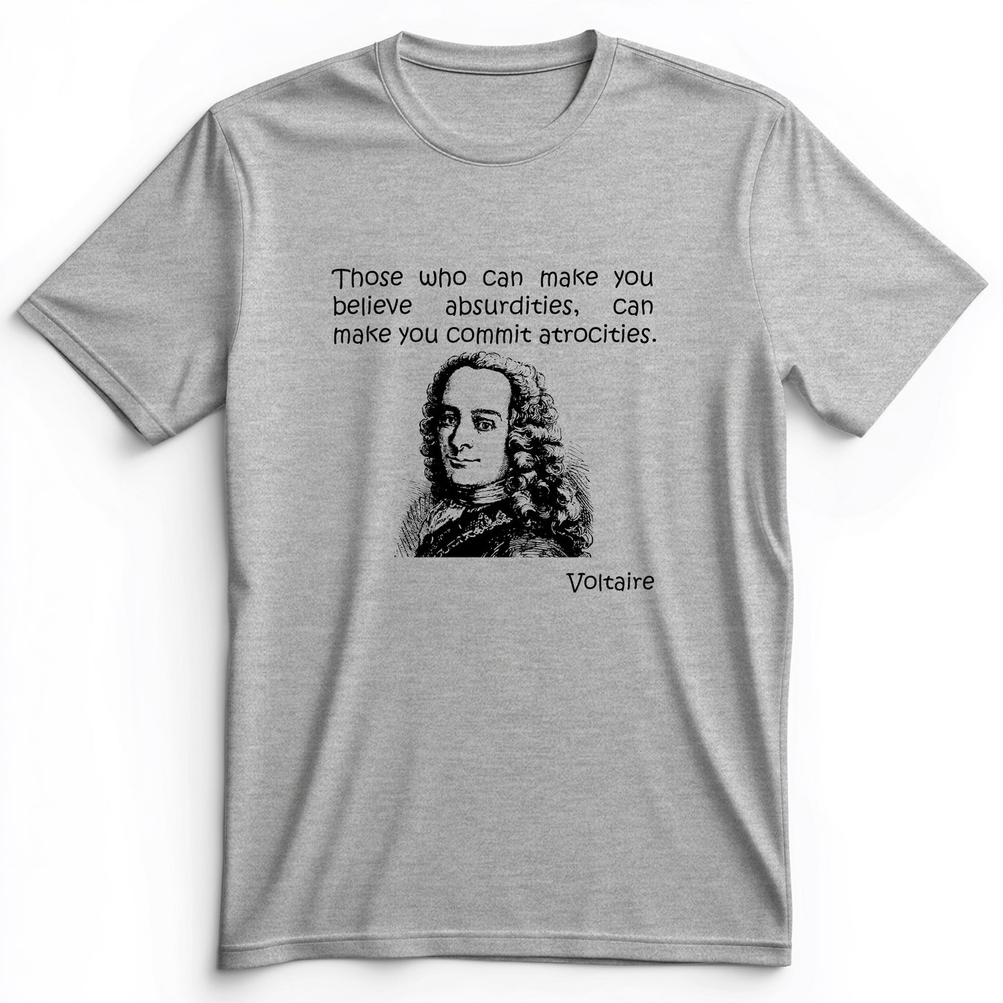 Voltaire Absurdities Premium Tee