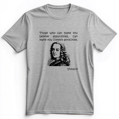 Voltaire Absurdities Premium Tee
