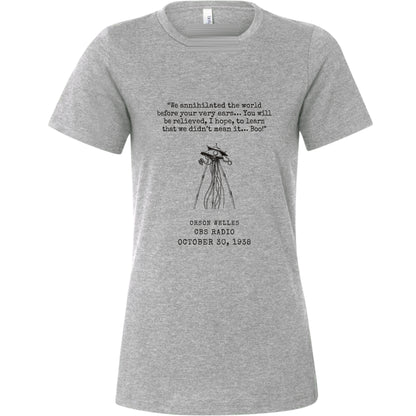 War Of The Worlds Boo Women's T-Shirt