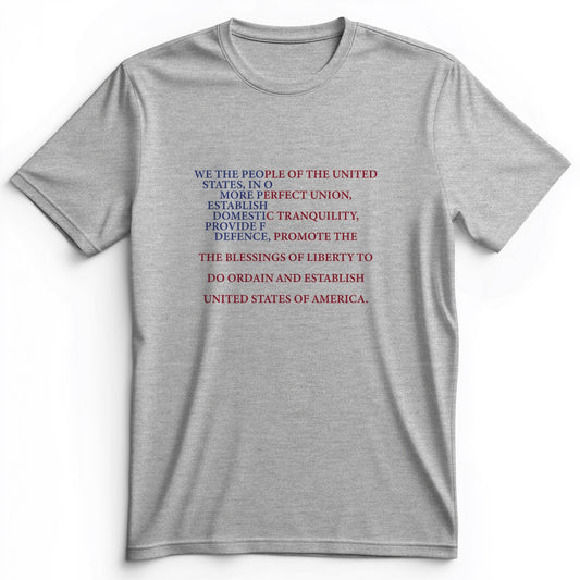 We The People Flag Premium Tee