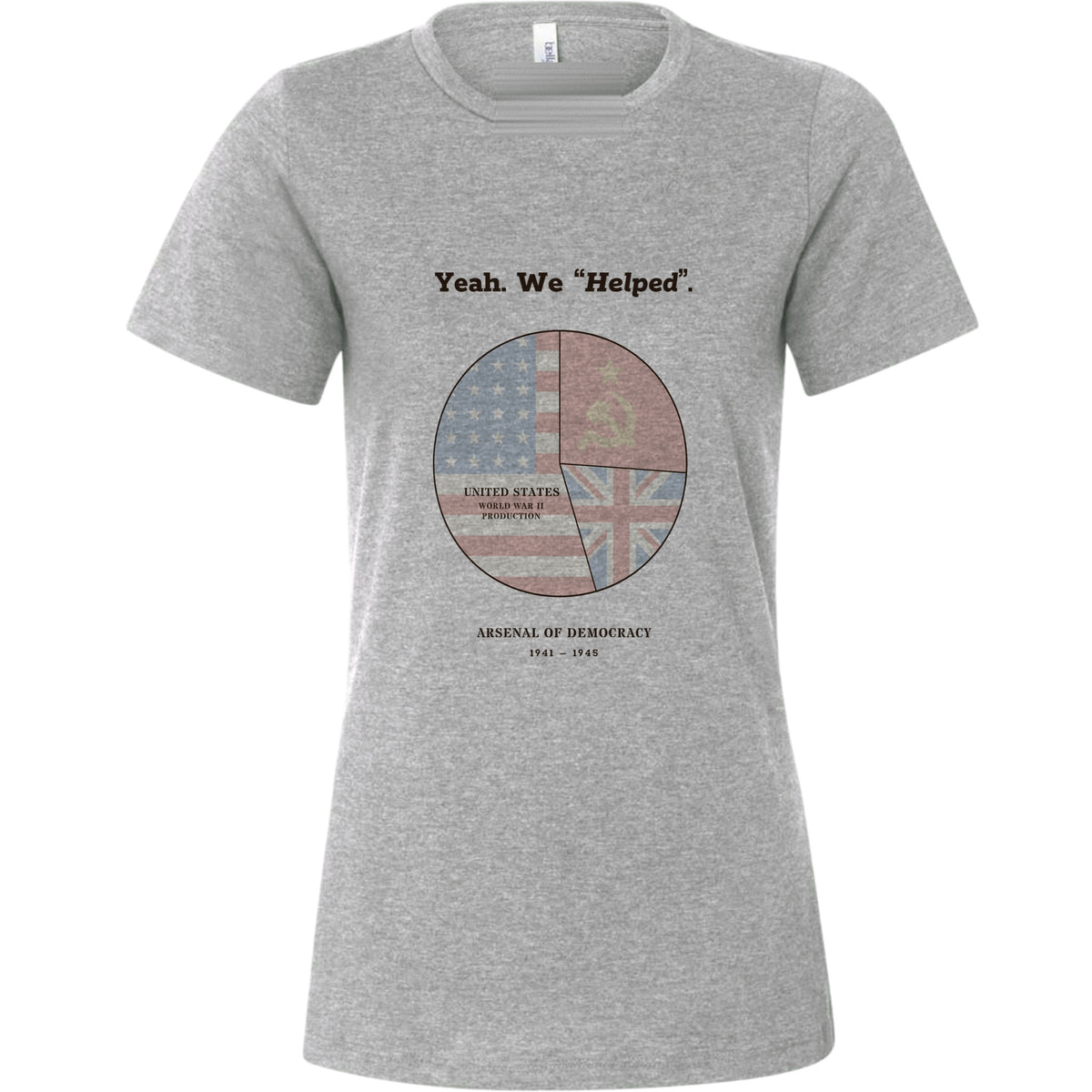 Yeah We Helped Arsenal of Democracy Women's T-Shirt