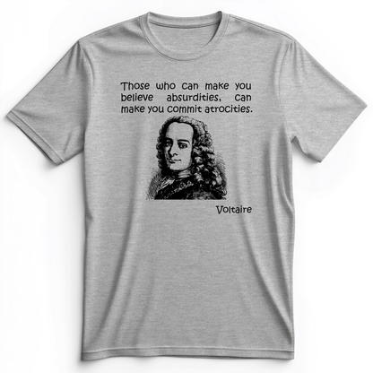 Voltaire Absurdities Premium Tee