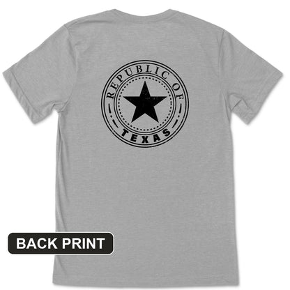 Republic of Texas Back Print Premium Tee