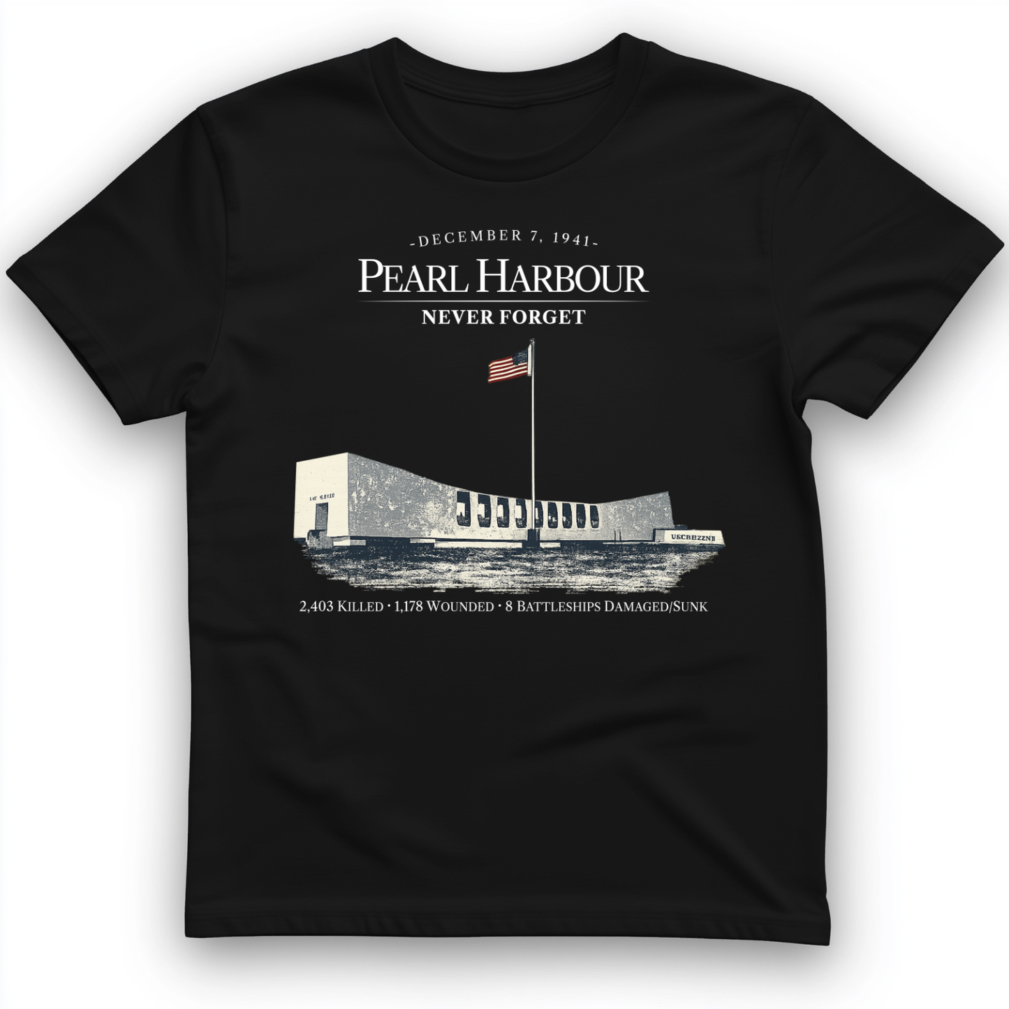 Pearl Harbor - Never Forget T-Shirt