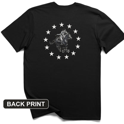 1776 Back Print T-Shirt