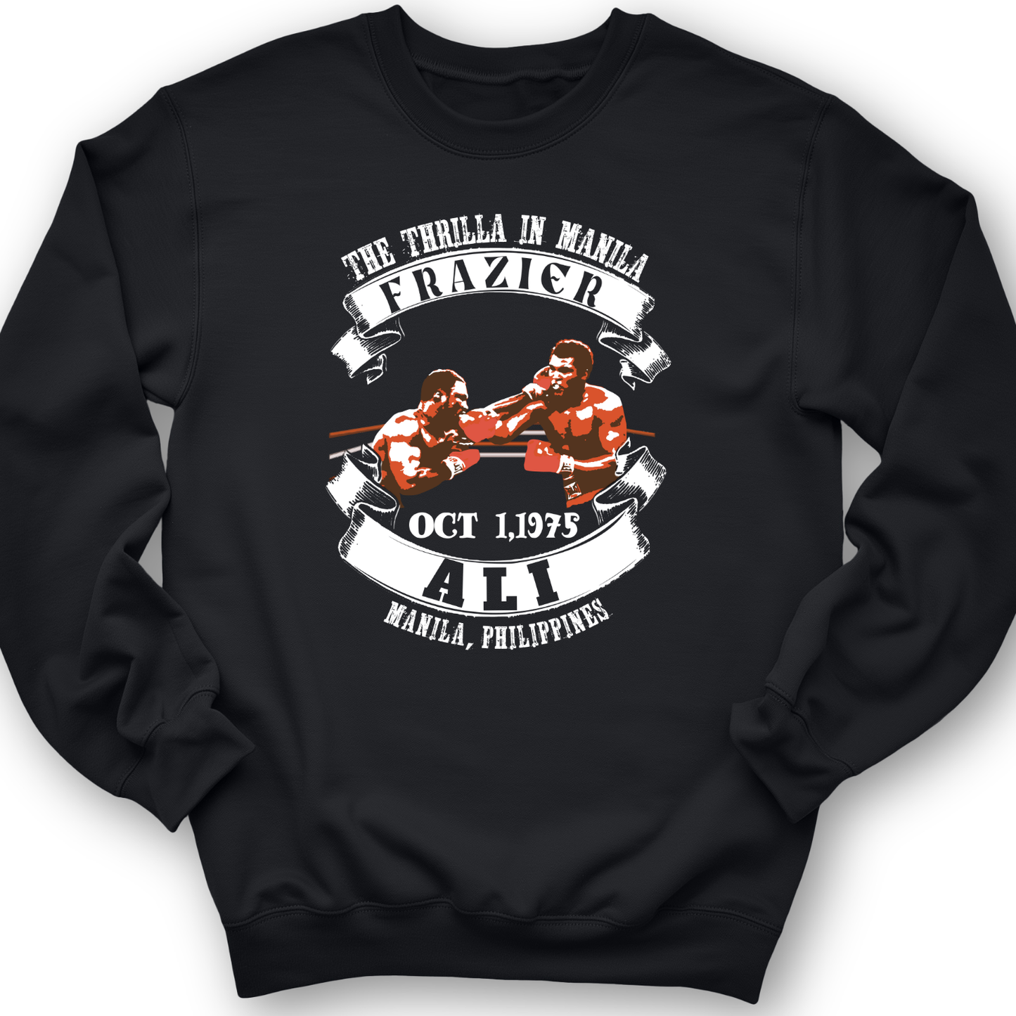 Thrilla In Manila Crewneck