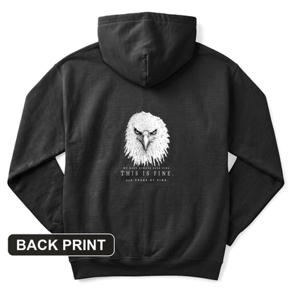 250 Years of Fine Back Print Hoodie