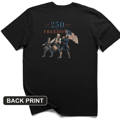250th Drummers Back Print T-Shirt