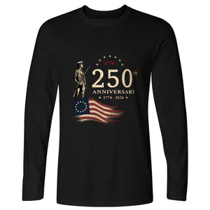 250th Anniversary Soldier Long Sleeve T-Shirt