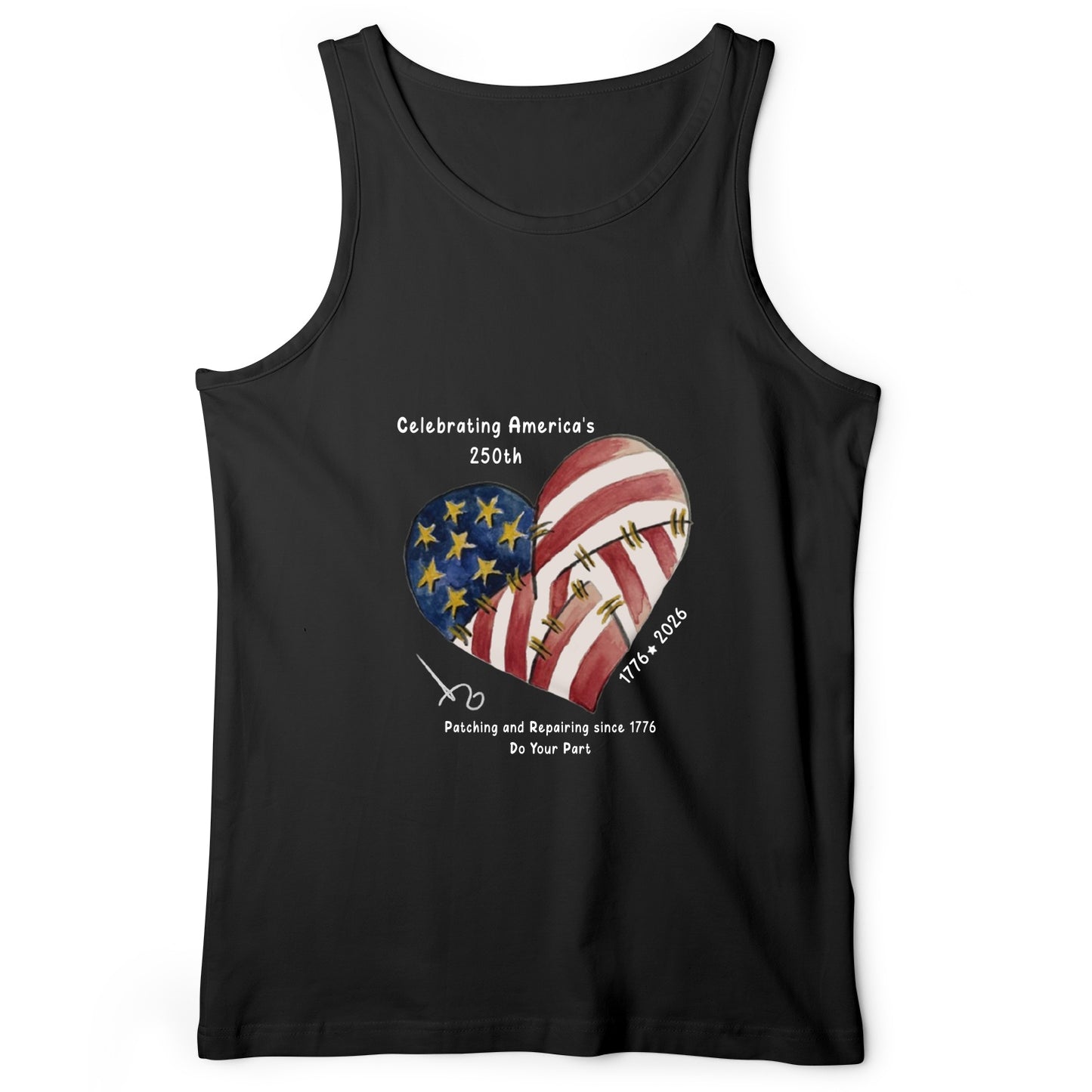 250th Heart Tank Top