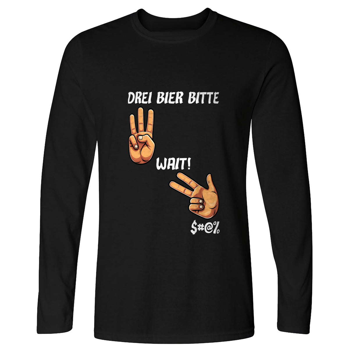 3 Beers Long Sleeve T-Shirt
