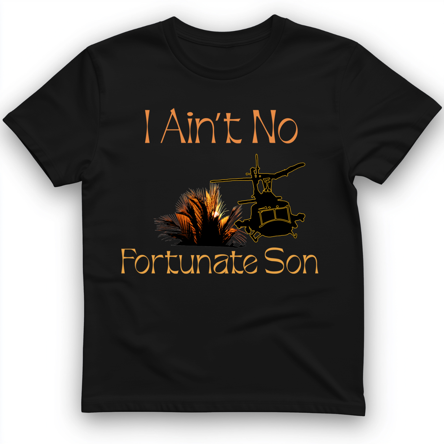 Fortunate Son T-Shirt Black / S