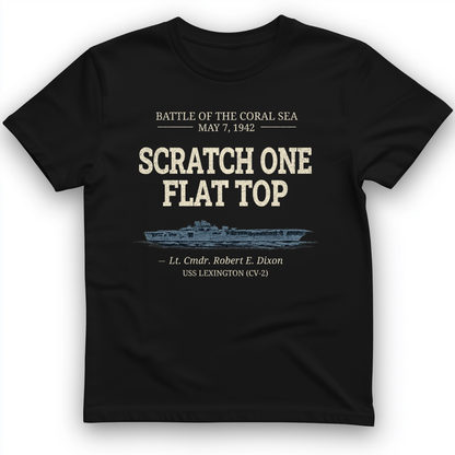 Scratch One Flat Top T-Shirt