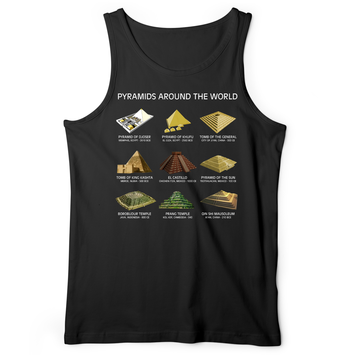 Pyramids Of The World Tank