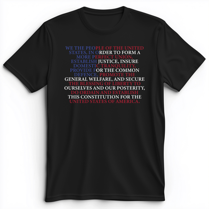 We The People Flag Premium Tee