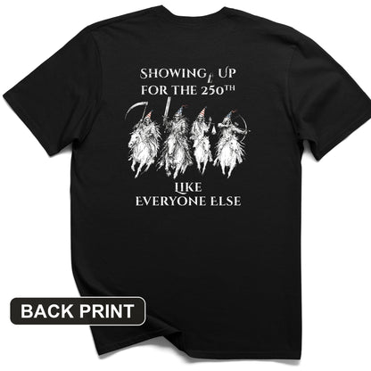 4 Horsemen 250th Back Print T-Shirt
