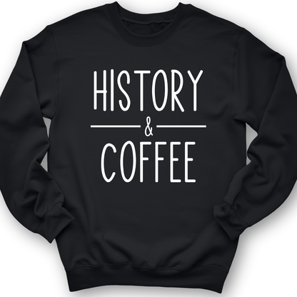 History And Coffee Crewneck