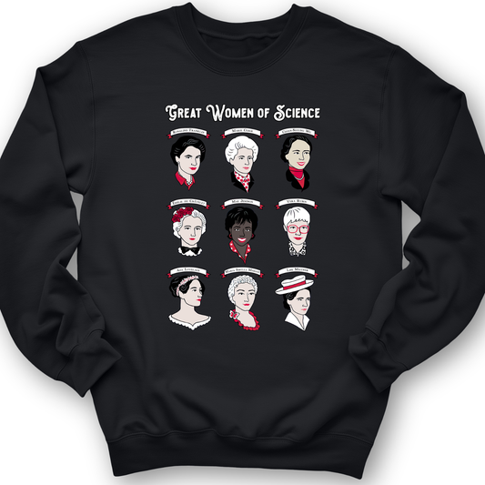 Women Of Science Crewneck