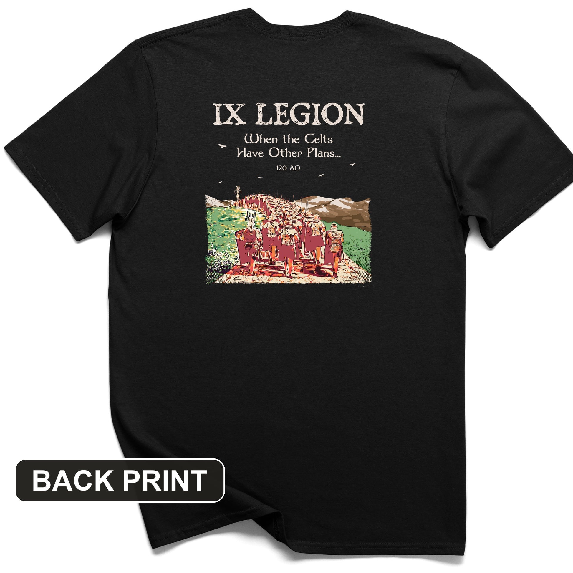 9th Legion Back Print T-Shirt