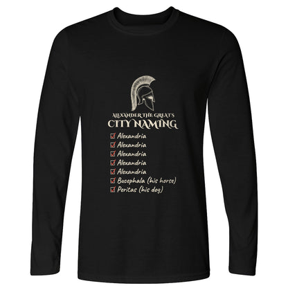 Alexander City Naming Long Sleeve T-Shirt