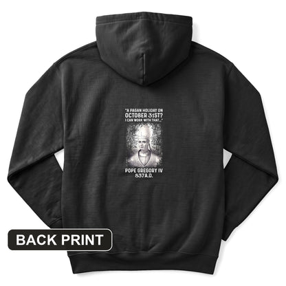 All Saints' Day Back Print Hoodie