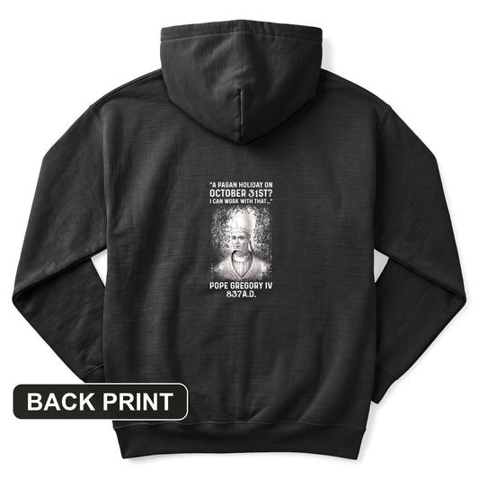 All Saints' Day Back Print Hoodie
