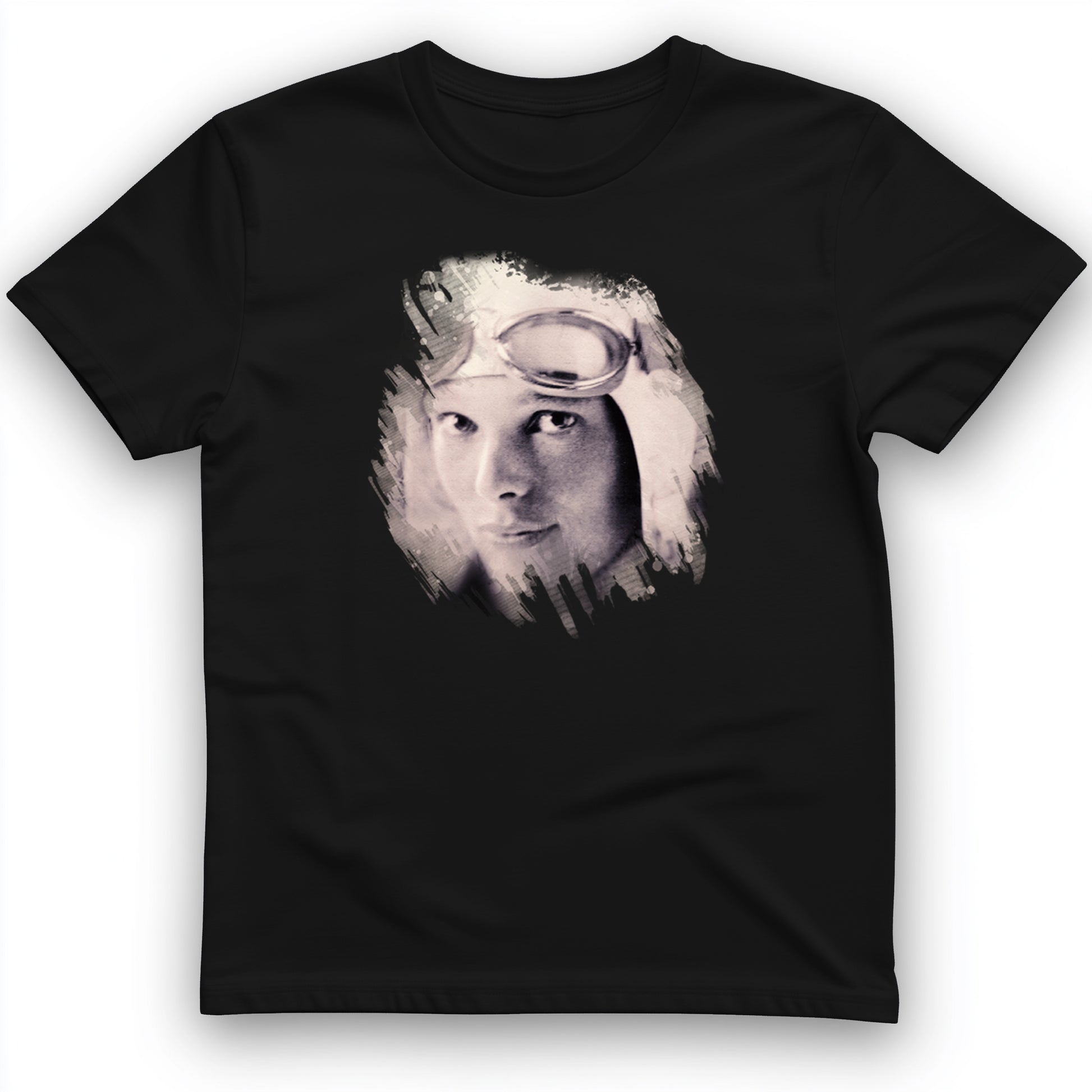 Amelia Earhart in Color T- Shirt